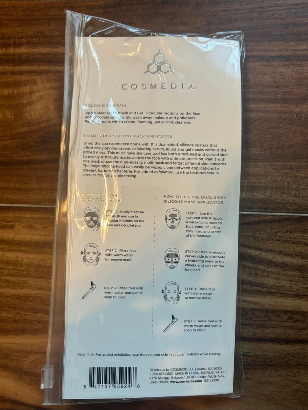 Cosmedix Skincare Brush Set